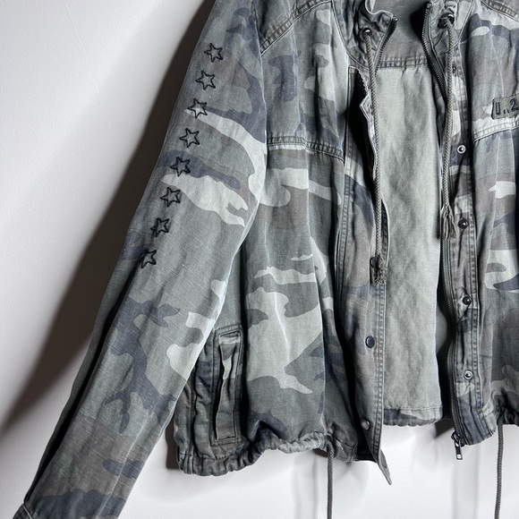 Rails Camouflage Tennessee Jacket stars Utility Military Large - Picture 13 of 15